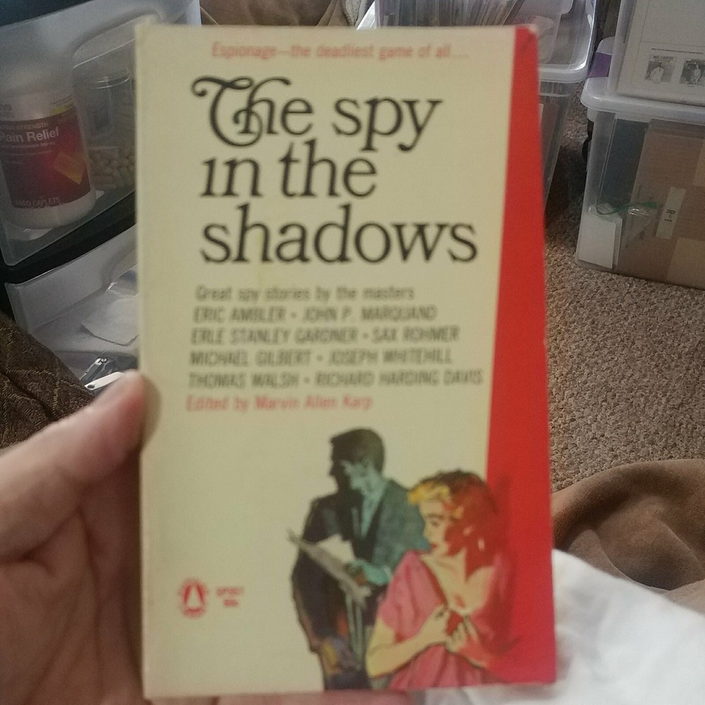The Spy in the Shadows-pb-Marvin Allen Karp-1965-Popular Library-crime anthology
