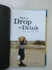 NOT A DROP TO DRINK BY MICHAEL BURGAN 2008 HARDCOVER EX-LIBRARY