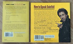 Lot of 5 Jerry Seinfeld TV Show Books + Trivia Game Sein Language Original Owner