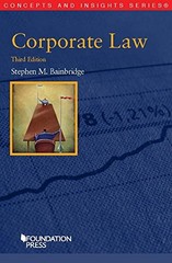 Corporate Law (Concepts and Insights) – paperback Bainbridge, Stephen