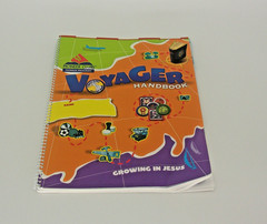 Set 2-Voyagers Handbook & Leader book, Growing In Jesus-Grades 1-2-Pioneer Clubs