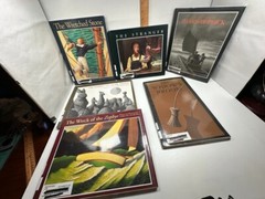 Lot of 6 Chris Van Allsburg Book Lot Ex-Lib Teacher Homeschool Reading HC