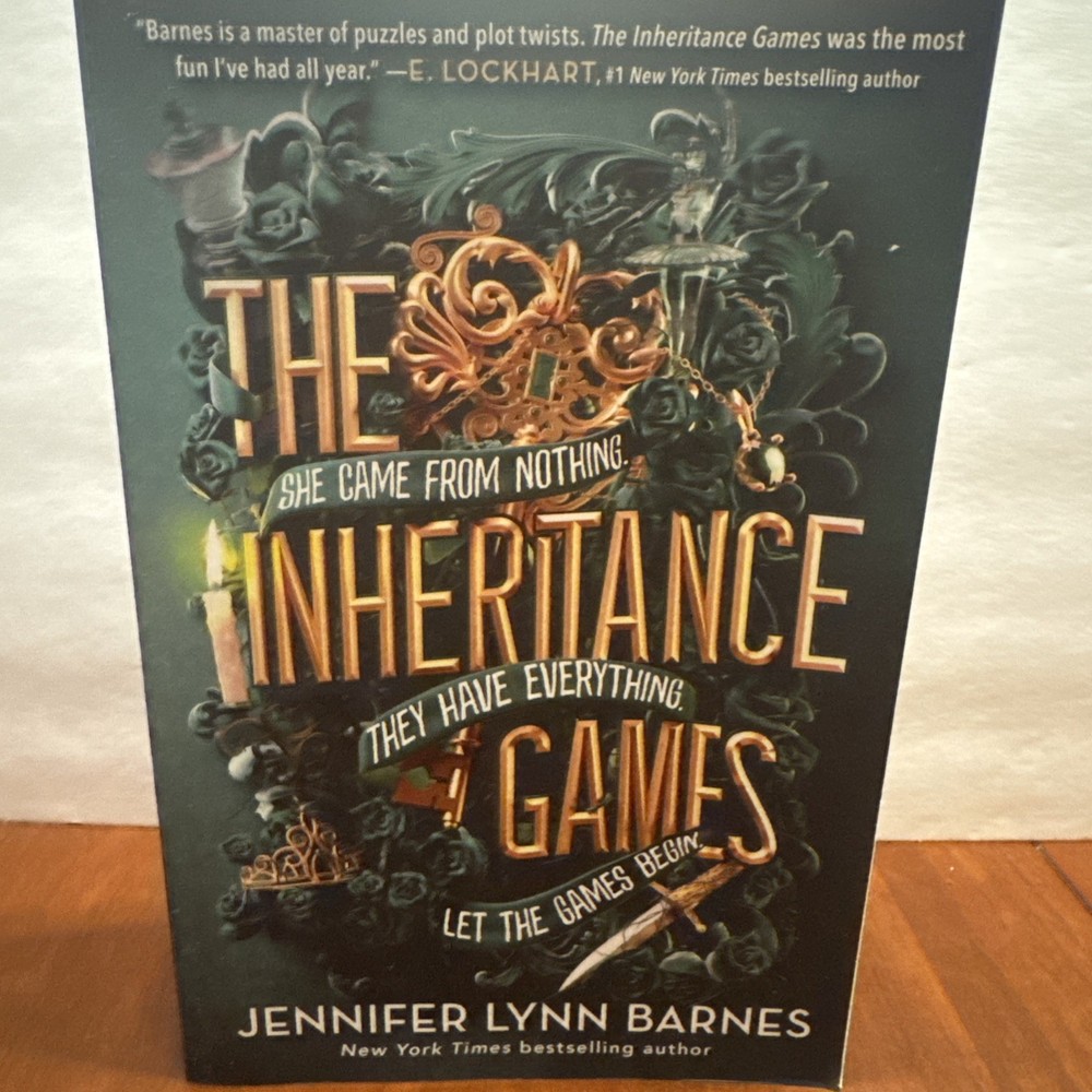 Inheritance Games by Jennifer Lynn Barnes (2021, Trade Paperback)