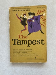 THE TEMPEST William Shakespeare Vintage Washington Square Press PB THEATRE OG