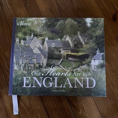 Our Hearts Are in England HARDCOVER – 2019 by Jordan Marxer back cover ripped