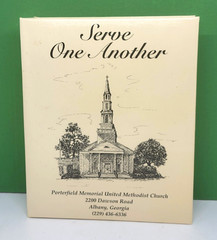 Serve One Another Cookbook 2004 Porterfield Methodist Albany, GA 394 pages