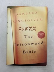 Poisonwood Bible Barbara Kingsolver 1998 First Edition HarperCollins Novel