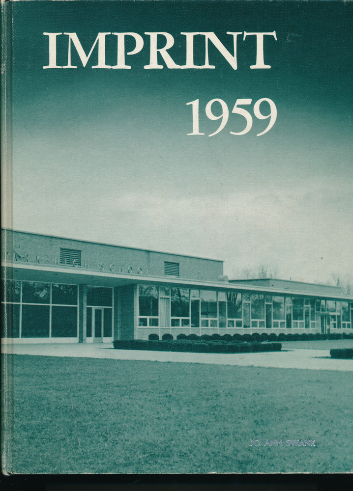 Allen Park MI High School yearbook 1959 Michigan