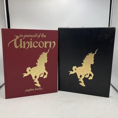 Vintage In Pursuit Of The Unicorn Josephine Bradley Books HC Special Ed 1981 USA