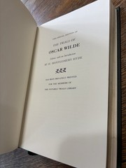 The Trials of Oscar Wilde by H. Montgomery Hyde Notable Trials Library 1989 Gold