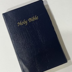 The New American Bible Official Catholic World Press 9×6” Blue, Clean