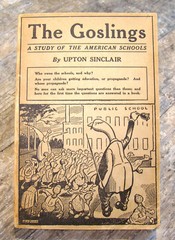 The Goslings ~1924 PB~ Upton Sinclair American Schools Education Propaganda