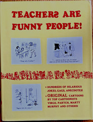 Teachers Are Funny People! ~1972 HC~ Jokes School Education Student Cartoon Kids