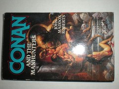 Conan and the Manhunters John Maddox Roberts Barbarian Fantasy Paperback 1994
