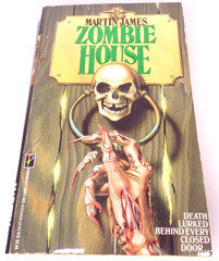 Zombie House by Martin James Paperback Book First Printing 1990 Pinnacle Horror
