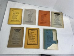 Set of 7 Dramatists Play Service Books – Anne Frank, Crucible, Mame, GW SleptLC