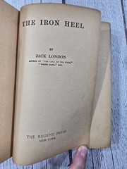 The Iron Heel By Jack London Antique 1913 Hardcover Dystopian Novel Good