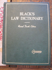 Black’s Law Dictionary Henry Campbell Black 1968 HC Book Revised Fourth Edition