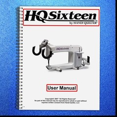 HANDI QUILTER HQ Sixteen User Manual – WIRE-LOCK FASTENED – TOUGH COVERS