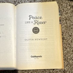 Guideposts Peace Like a River PB Novel by Olivia Newport Amish Mystery