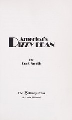 America’s Dizzy Dean Hardcover Curt Smith