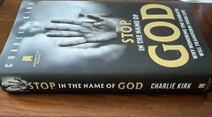 Charlie Kirk Stop, in the Name of God Hardcover Sabbath Nonfiction