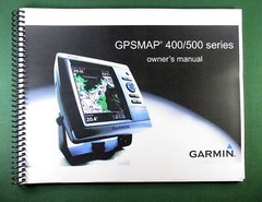 Garmin GPSMap 536 / 536s Owner’s Manual: Full Clor 96 Pages & Clear Covers