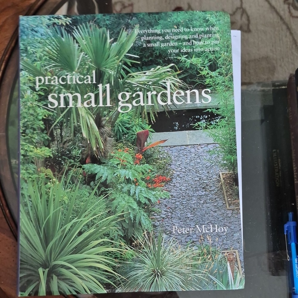 Peter McHoy Practical Small Gardens Hardcover Hermes House Gardening Design