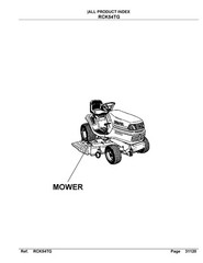 KUBOTA RCK54TG Parts Manual – STEEL SPIRAL BOUND – STRONG COVERS