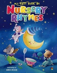 My First Book of Nursery Rhymes – Children’s Padded Board Book – Classics – GOOD