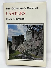 The Observer’s Book of Castles HC DJ 185 pages Brian K Davison