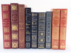 Lot of 9 Easton Press & Franklin Library Collector’s / Limited Edition Leather