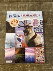 Disney Frozen Create-A-Scene Sticker Activity Pad Over 230 Stickers!