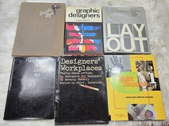 6 Vintage Lot Of Graphic Design Museum Art Paintings Books How To Bundle Lot B5