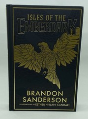 Isles of the Emberdark Brandon Sanderson Dragonsteel Ed. 1/1 w/ Bonus Swag