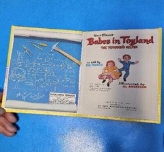 Vintage 1961 Walt Disney’s BABES IN TOYLAND The Toymaker’s Helper ~Hardback Book