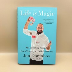 Life is Magic Jon Dorenbos 2019 First Edition Signed Memoir Avid Reader Press