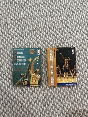 1972-73 and 1970-71 NBA OFFICIAL SPORTING NEWS BASKETBALL GUIDE WILT CHAMBERLAIN