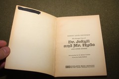Dr. Jekyll and Mr. Hyde by Robert Louis Stevenson 1969 PB 6th Print Scholastic