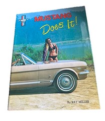 Mustang Does It! Illustrated History Ray Miller Hardcover w jacket Excellent