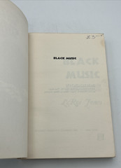 Black Music by Leroi Jones Morrow 1980 PB Jazz Coltrane Coleman