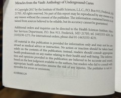 Miracles From The Vault: Anthology of Underground Cures by Jenny Thompson