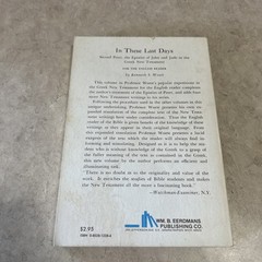 Wuest’s Word Studies “In These Last Days” Greek New Testament Bible Study