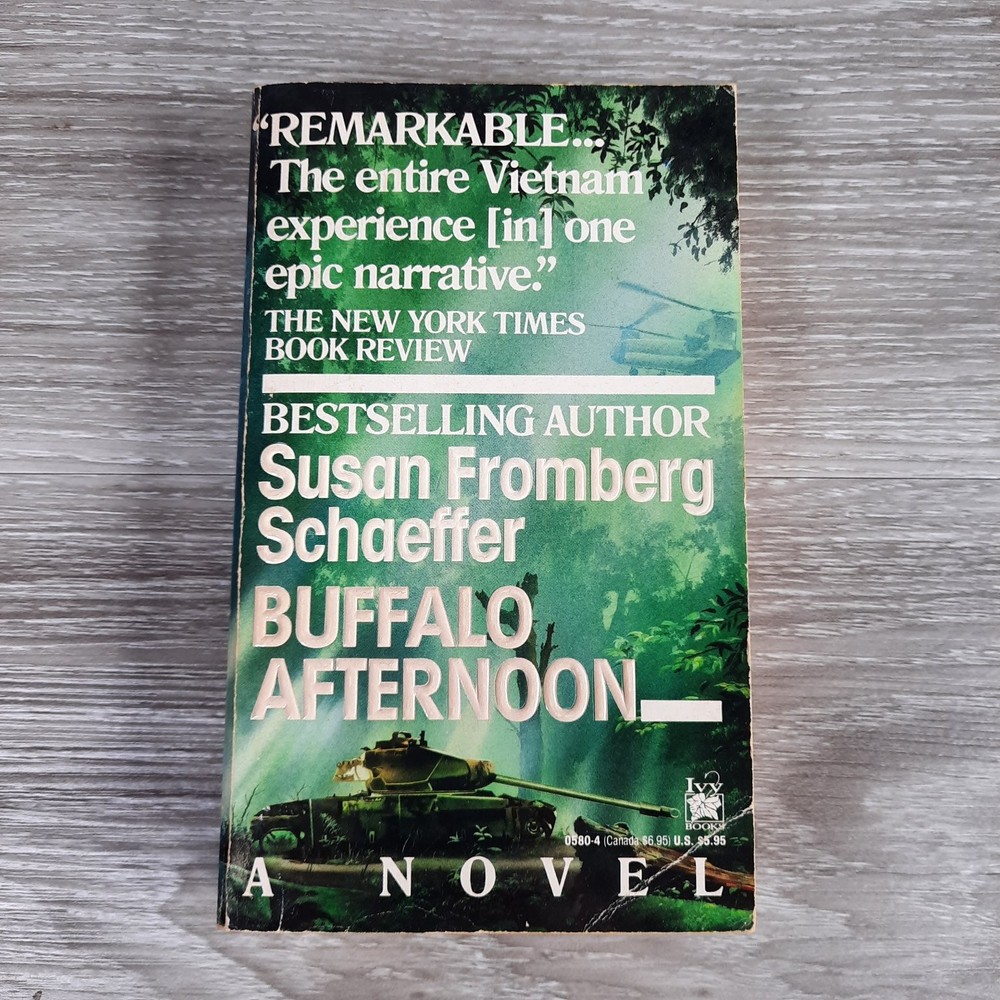 Buffalo Afternoon Susan Fromberg Schaeffer 1990 First Ballantine Edition