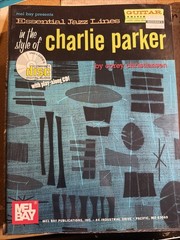 Essential Jazz Lines: In the Style of Charlie Parker – Guitar Edition W/CD Good