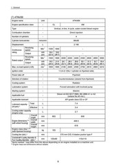 YANMAR 3TNV 4TNV SERIES DIR INJ DIESEL ENGINE SERVICE MANUAL , FOLDOUTS