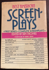 Best American Screenplays by Sam Thomas FIRST EDITION (1985, Hardcover)
