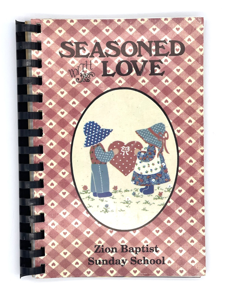 Seasoned with Love Cookbook Church Ladies Recipes Regional Southern 120 pages