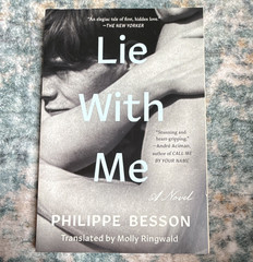 Philippe Besson Lie with Me Novel 2020 Trade Paperback Scribner LGBTQ