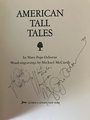American Tall Tales by Mary Pope Osborne Wood Engravings by Michael McCurdy HC